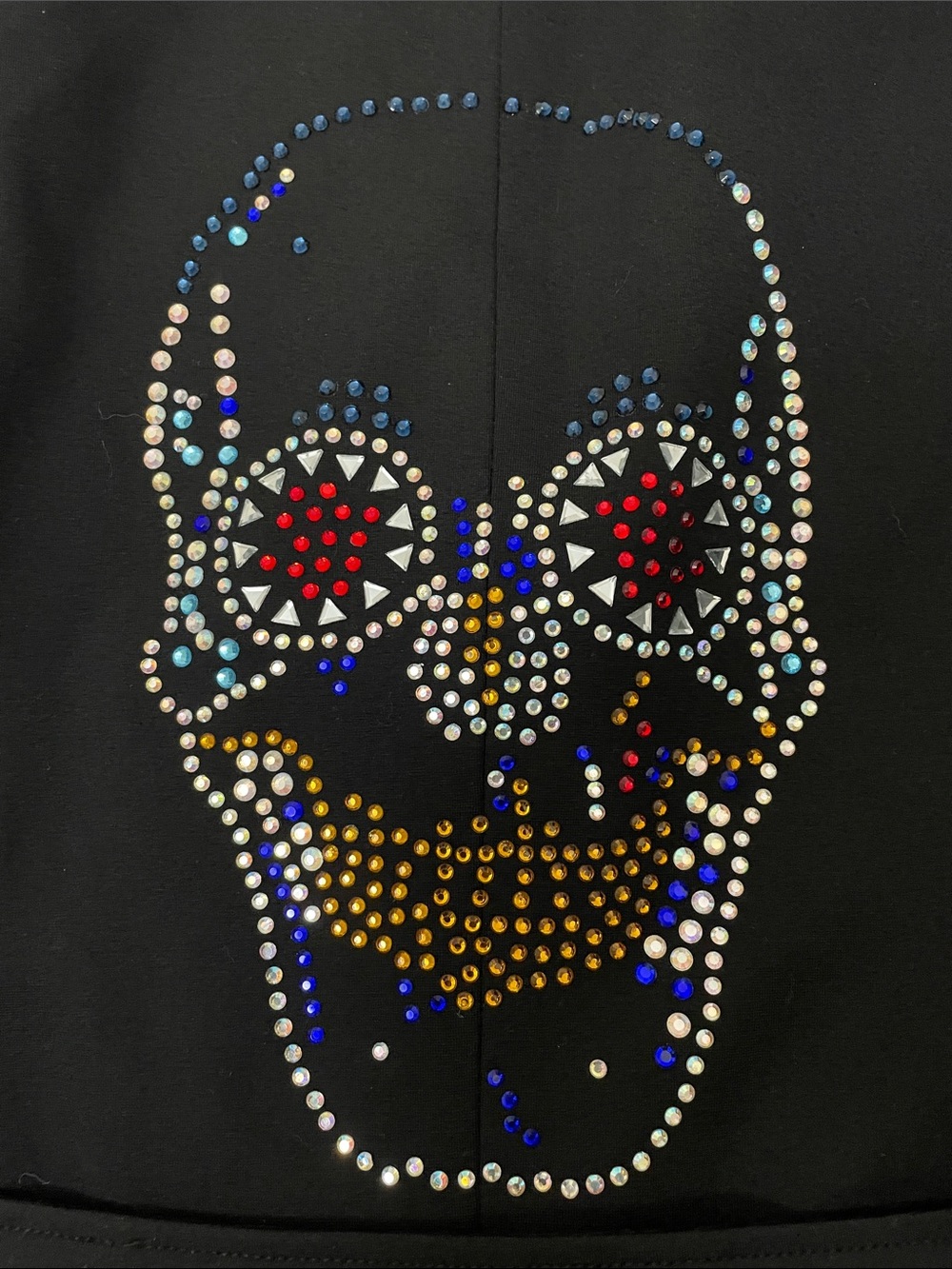 Sheryl Crow Rhinestone Skull Riding Jacket size Medium - Picture 5 of 9